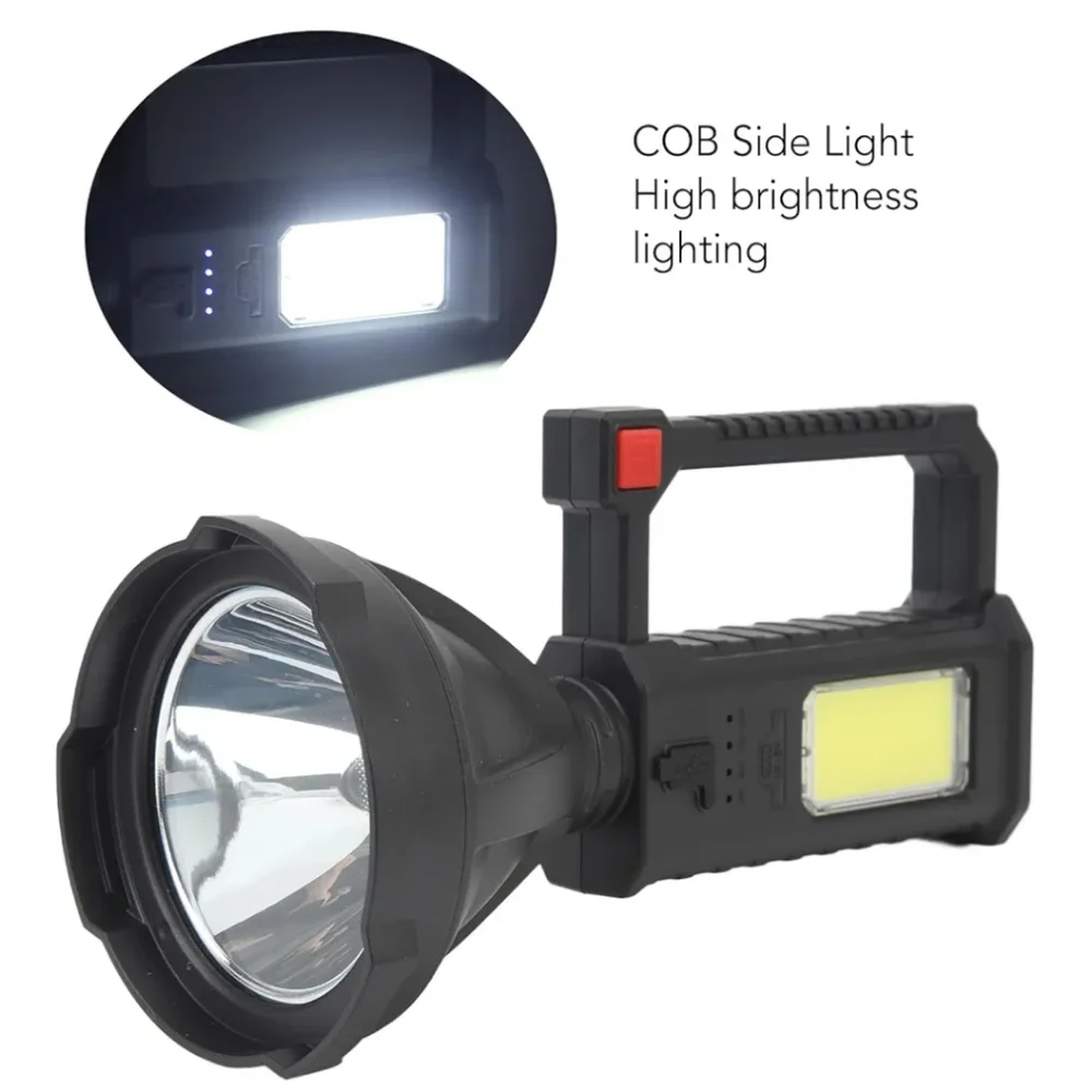 NWT Handheld Spotlight Flashlight, Spotlight Outdoor with Multifunction Bracket